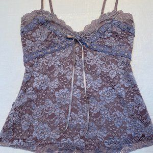 Ann Ferriday Lace Camisole Top One Size